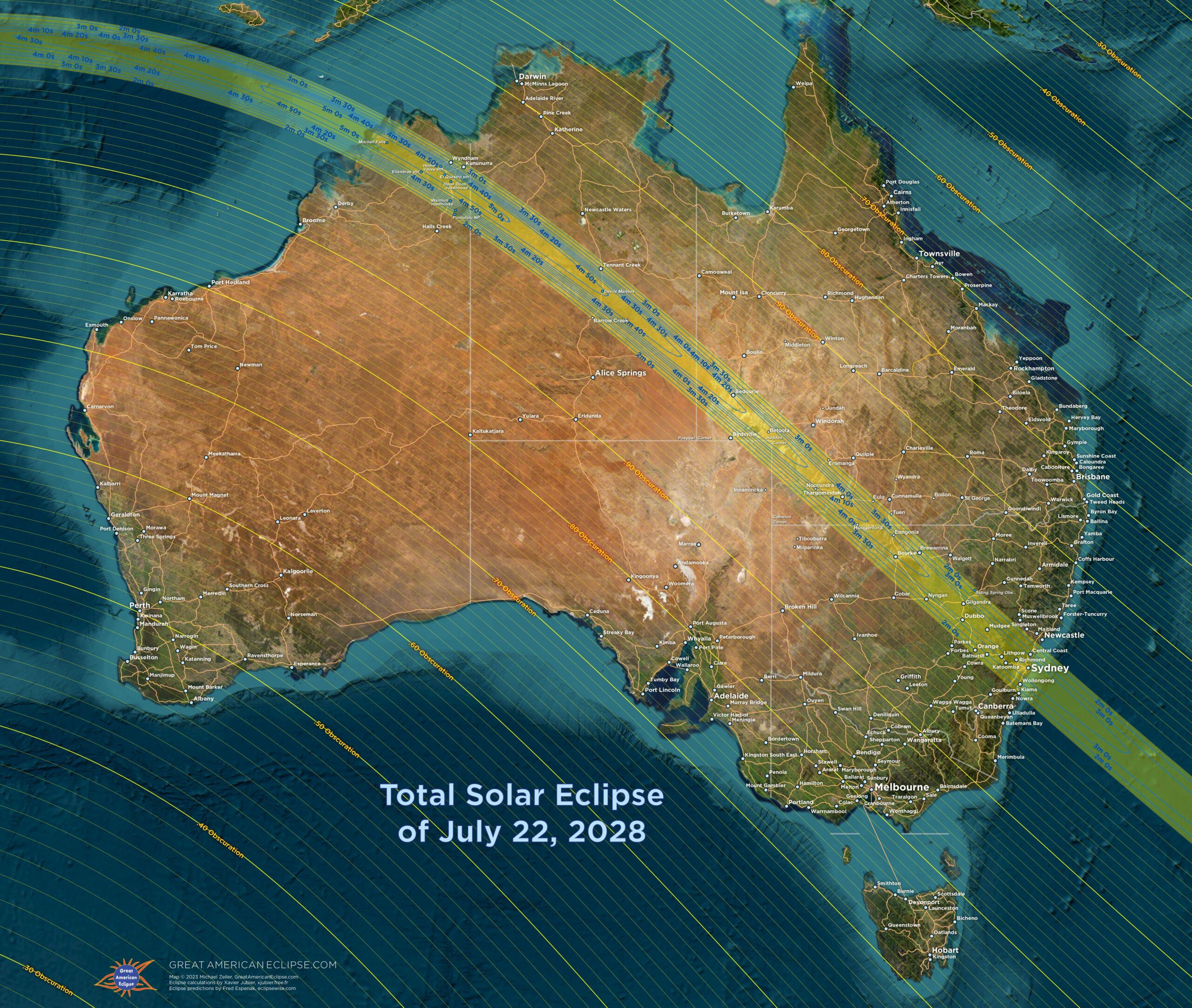 sun travel path australia